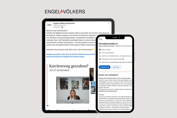 Engel & Völkers Recruiting-Kampagne 2024